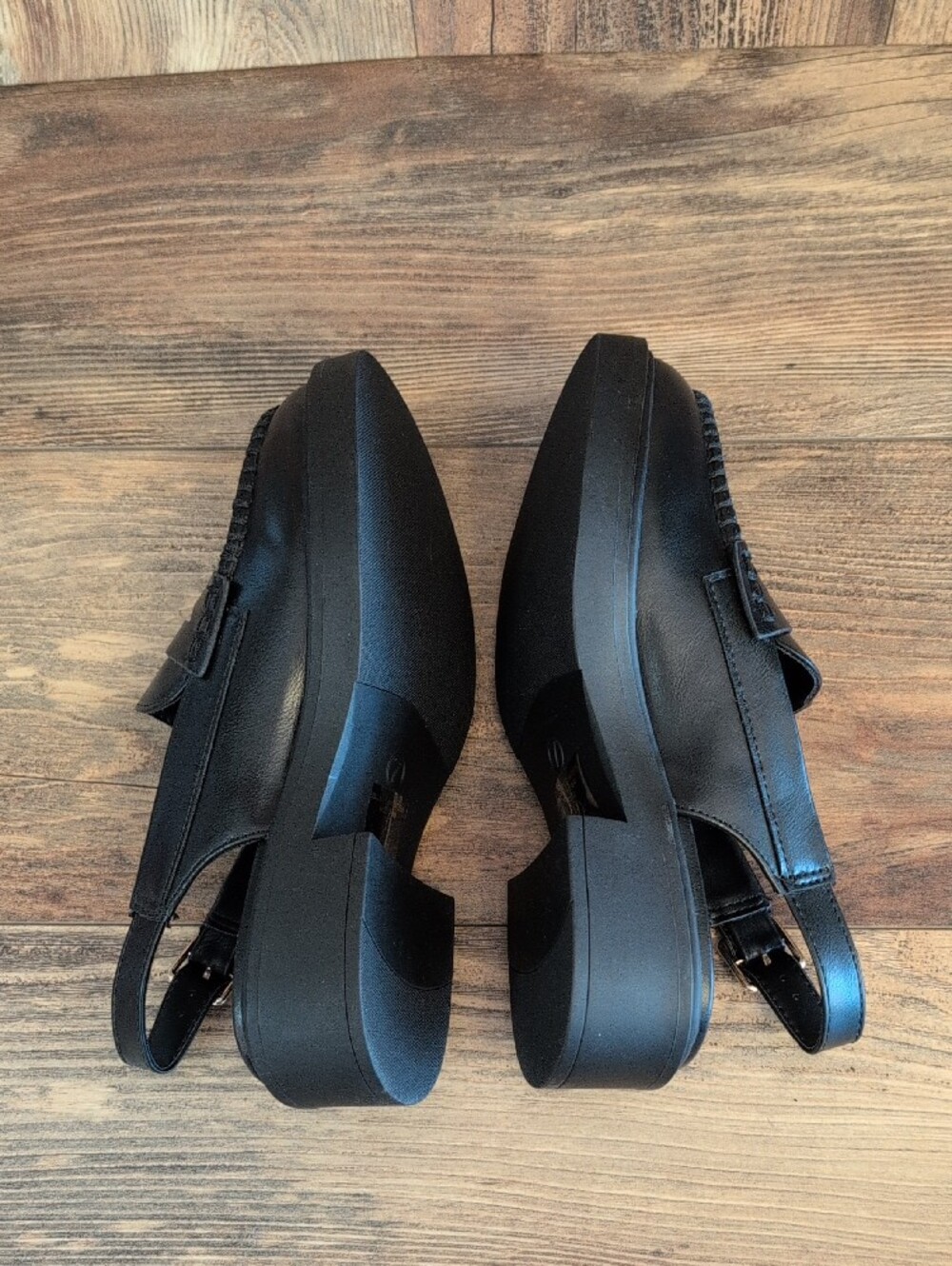 Soda Women's Black Slingback Penny Loafer Mule 7M    572A - Picture 5 of 7